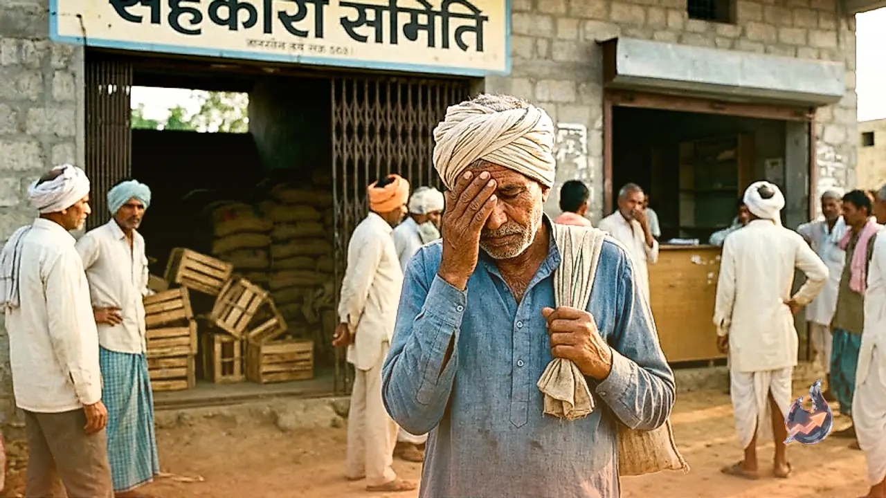 पाली में डीएपी खाद के संकट से जूझ रहे किसान, सहकारी समिति पर कतारों के बावजूद लौटना पड़ रहा खाली हाथ