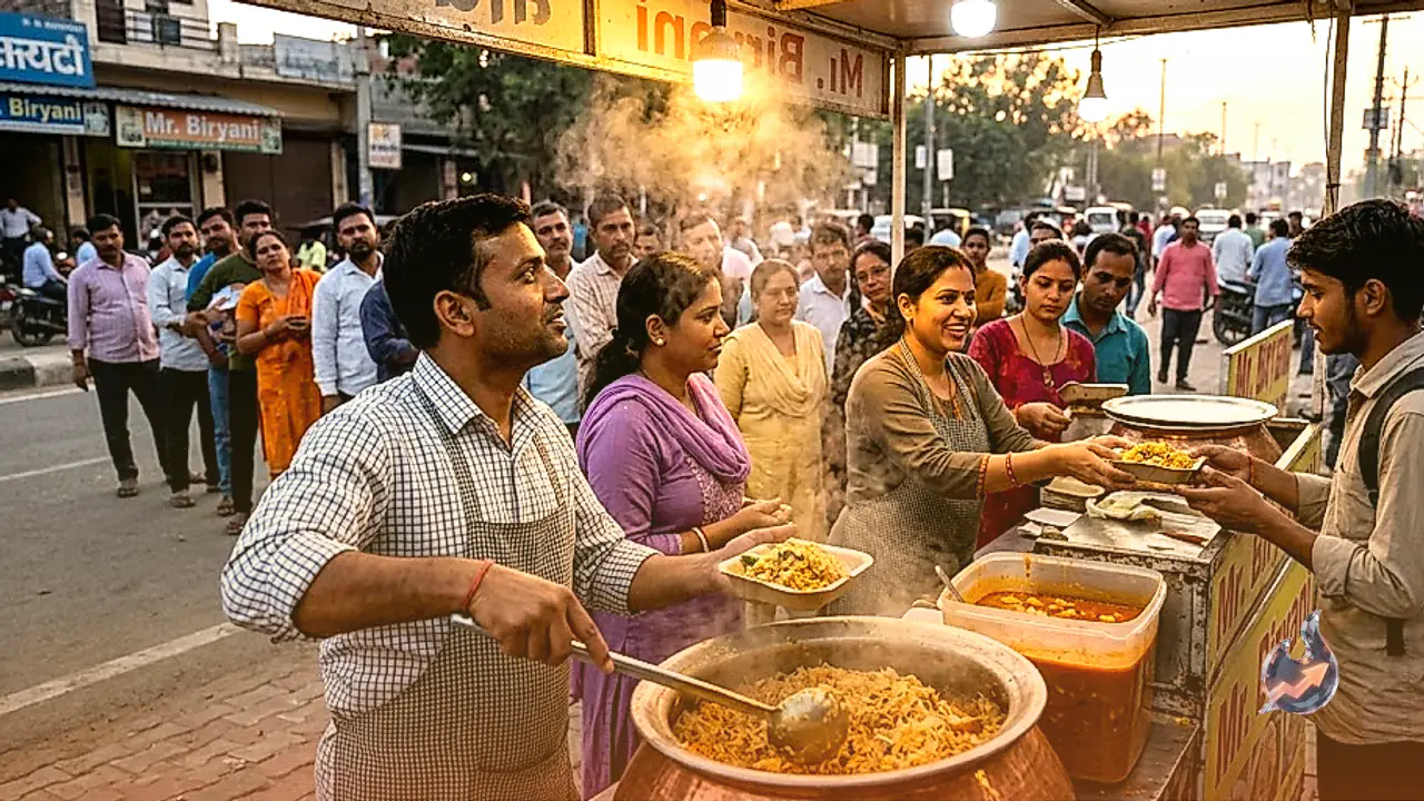 पलवल में 'मिस्टर बिरयानी' का बढ़ा क्रेज, नौकरी जाने के बाद उत्तराखंड की उमा और उनके पति ने पनीर ग्रेवी से बनाई नई पहचान