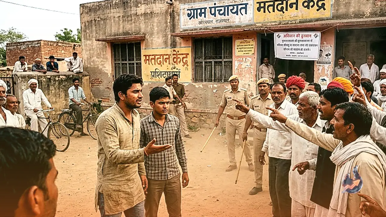 Panchayat Election Dispute Turns Violent in Khairthal, Two Brothers Attacked by Mob Over Voting Choice
