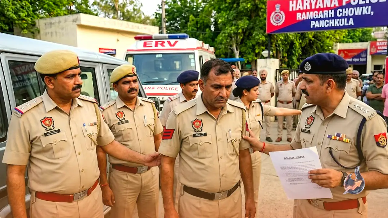 Viral Video Exposes Haryana SPO's Brutal Attack on Drunk Youth, Officer Fired on the Spot