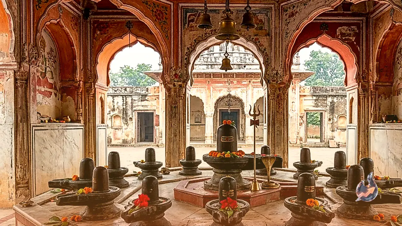 Pandeshwar Nath Temple in Farrukhabad Draws Devotees With All 12 Jyotirlingas in a Single Shrine