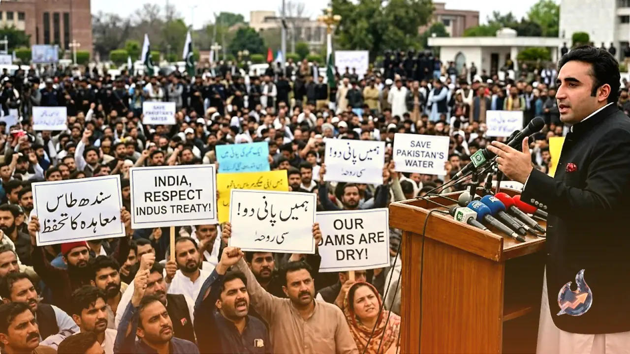 Bilawal Bhutto Warns India Over Water as Protests Erupt Across Pakistan