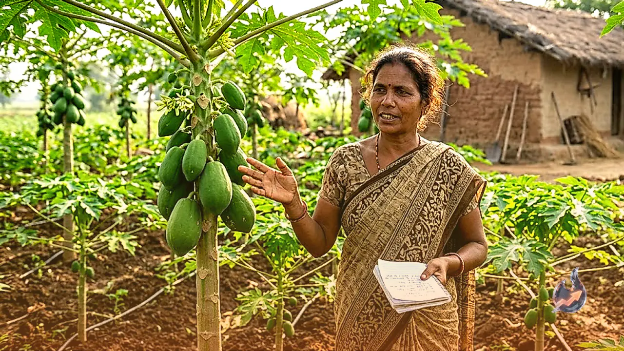 पपीते की उन्नत किस्मों से एक एकड़ में 7 लाख रुपये तक कमाई का मौका, देवघर के किसान अंबिका ने साझा किए टिप्स