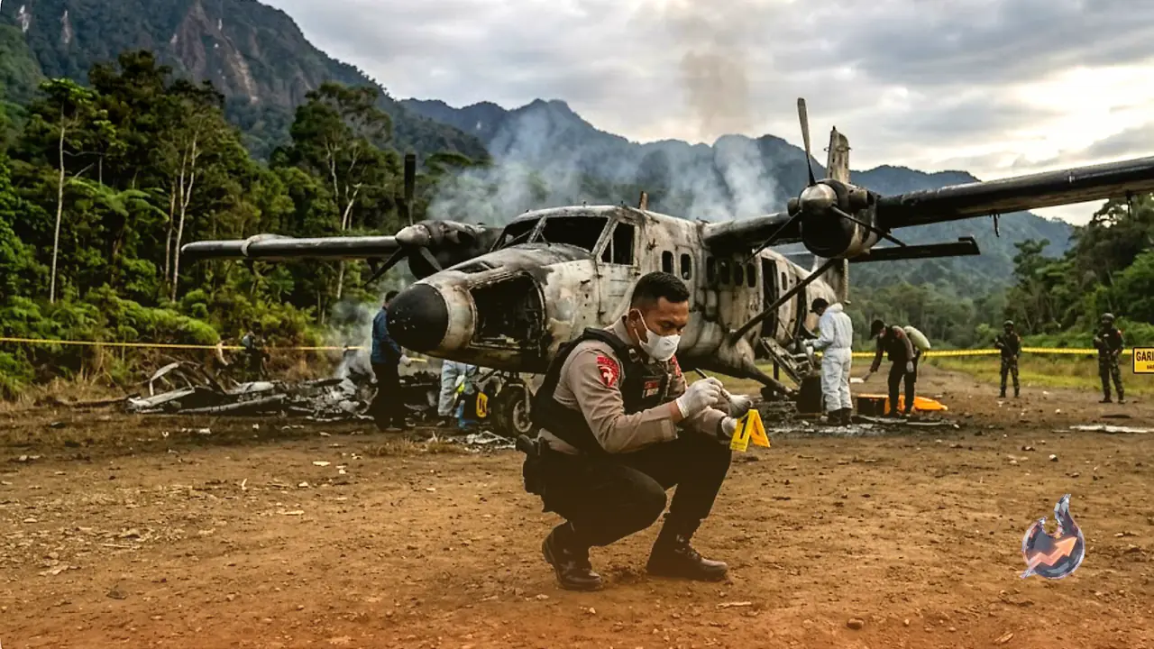 American Pilot Shot Dead in Papua, Passenger Plane Set Ablaze as Rebels Warn US and Indonesia