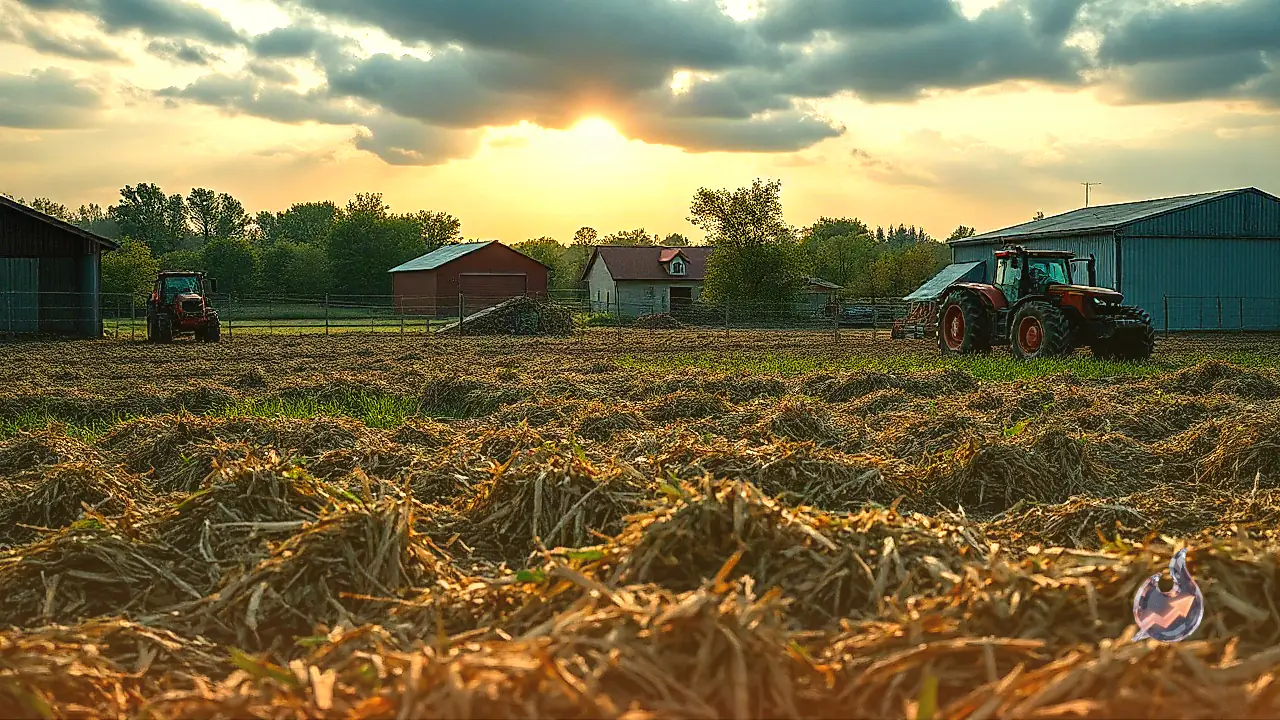 Turn Crop Residue Into Organic Mulch and Compost Instead of Burning Fields
