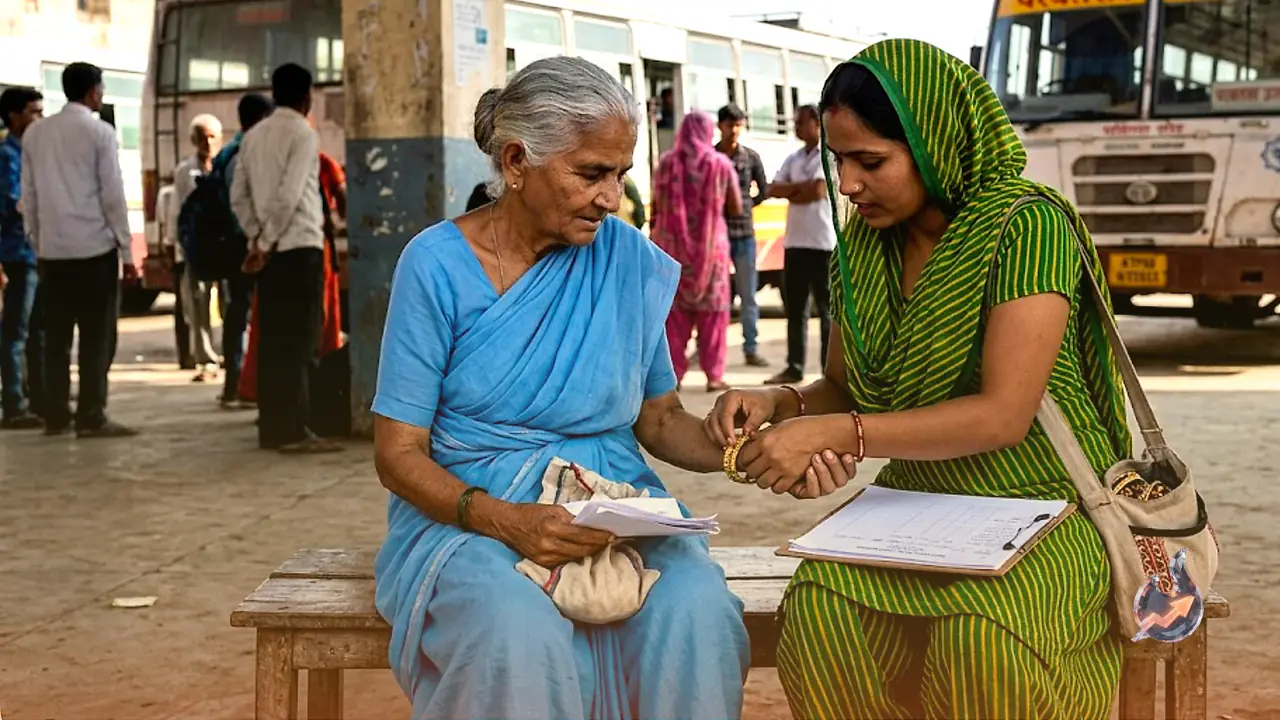 Posing As A Helper, A Woman Slips Off An Elderly Widow's Jewellery At Parbatsar Bus Stand And Vanishes