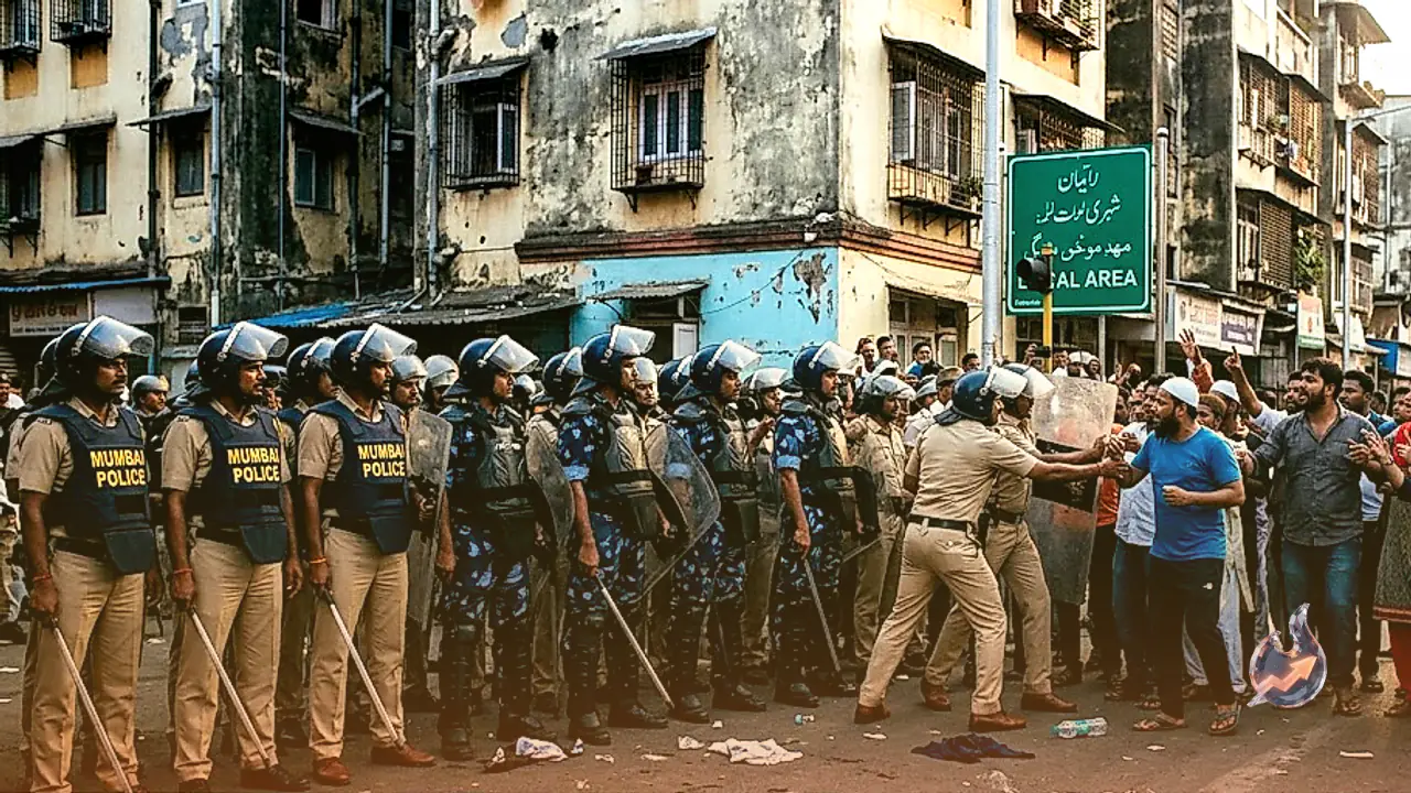 Clash Breaks Out in Parel After Eid-e-Milad Procession; Heavy Police and SRPF Deployed in Mumbai