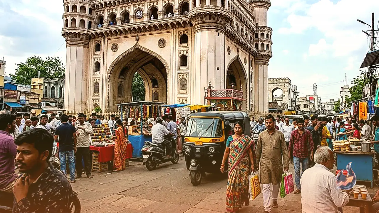 Charminar is part of daily life in Hyderabad, so many locals rarely make it upstairs