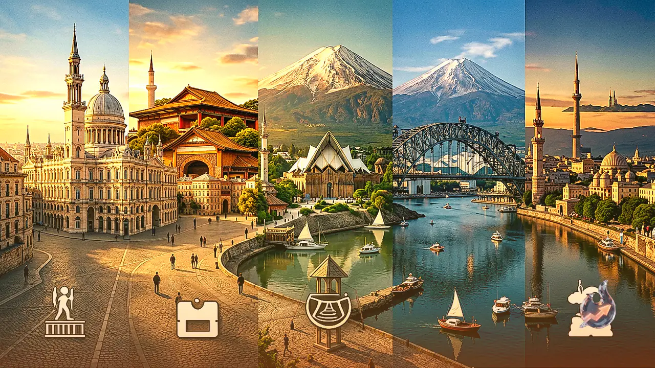 5 of the World's Most Captivating Cities Including Paris and Istanbul for Your Travel List