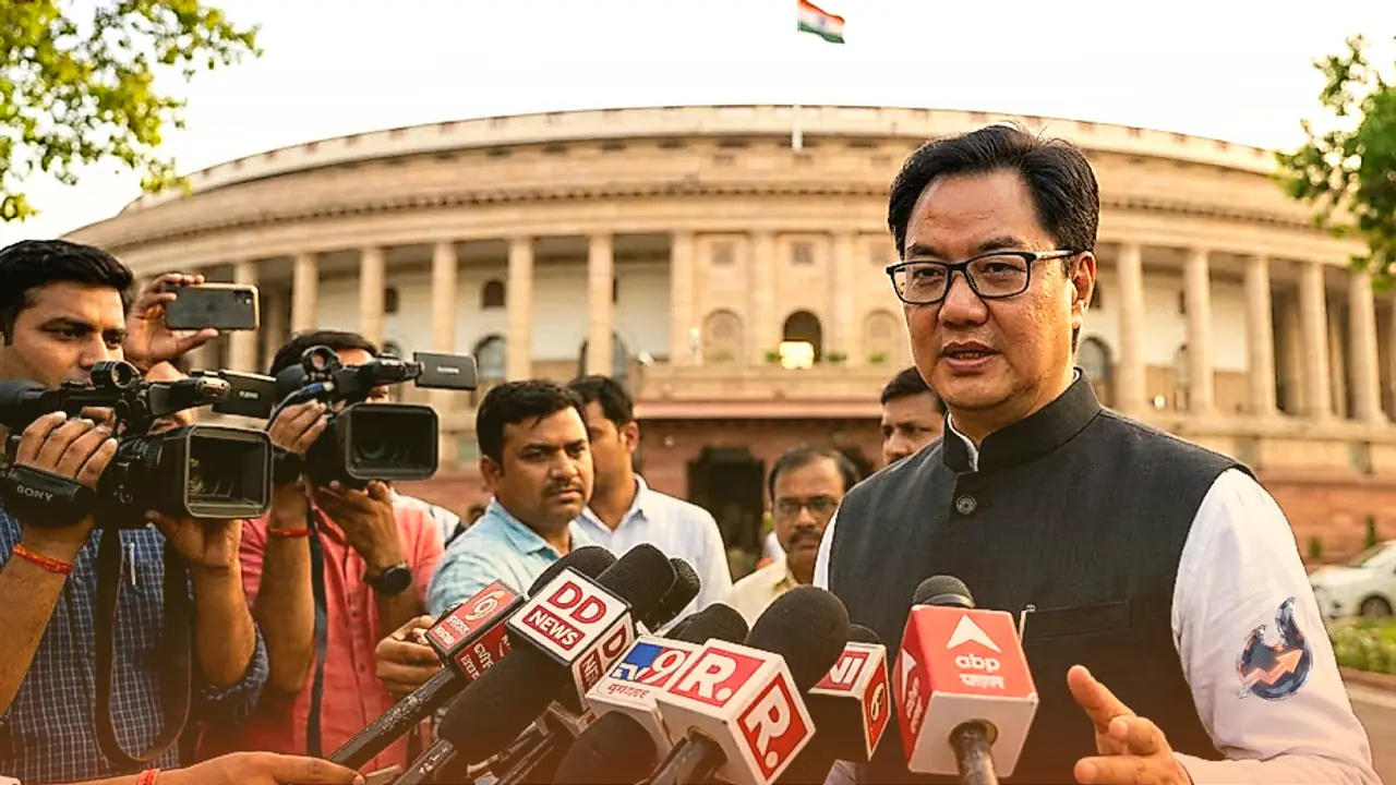Parliamentary Affairs Minister Kiren Rijiju Calls for Mutual Respect and Smooth Functioning Ahead of Monsoon Session