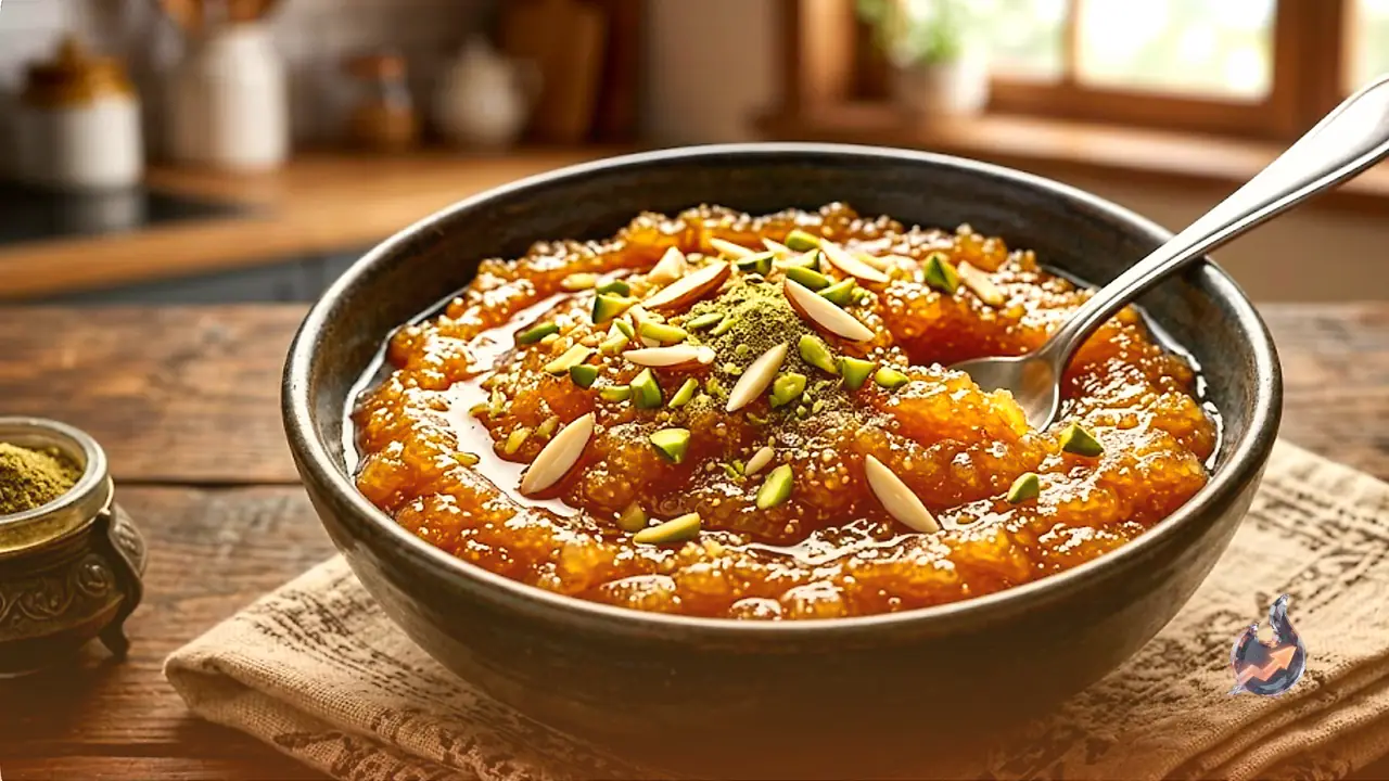 Elevate Your Dessert Game With This Rich Caramelized Semolina Halwa Recipe