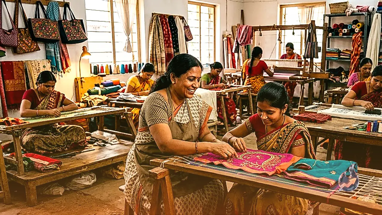 पारंपरिक गुजराती कला को बनाया कारोबार, जमशेदपुर में ललिता ने 15 से अधिक कारीगरों को दिया काम