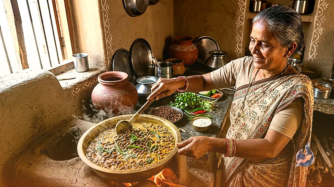 पारंपरिक पकौड़े भूल जाइए, घर पर इस आसान विधि से बनाएं राजस्थानी काले चने की स्वादिष्ट कढ़ी