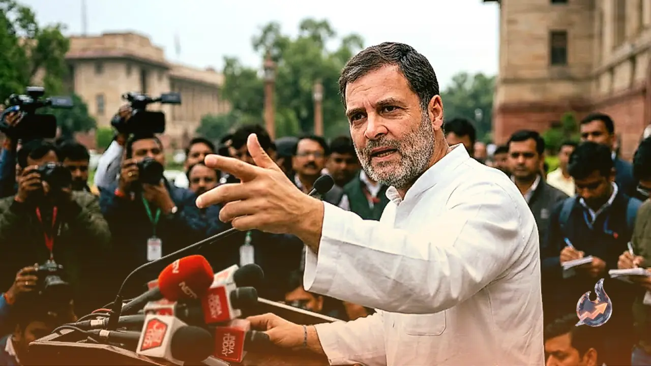 पार्टी चोरी के बाद राहुल गांधी का तीखा हमला, चुनाव आयोग और बीजेपी पर गंभीर आरोप