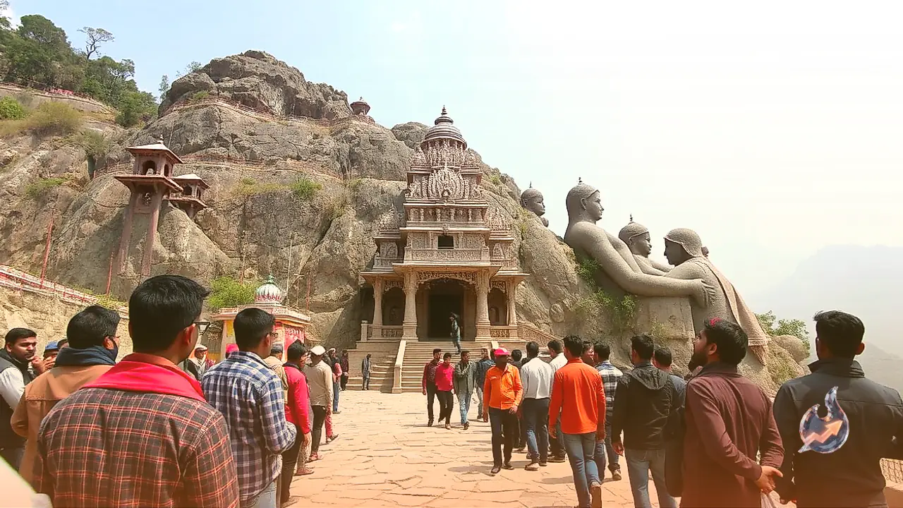 Pashan Devi Temple in Nainital Where Nine Forms of Goddess Appear on Natural Rock