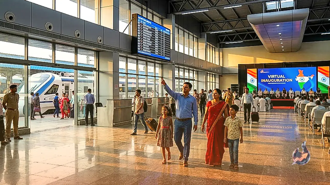 Kanpur's Panki Dham Station Gets an Airport-Style Makeover as PM Modi Prepares Virtual Inauguration
