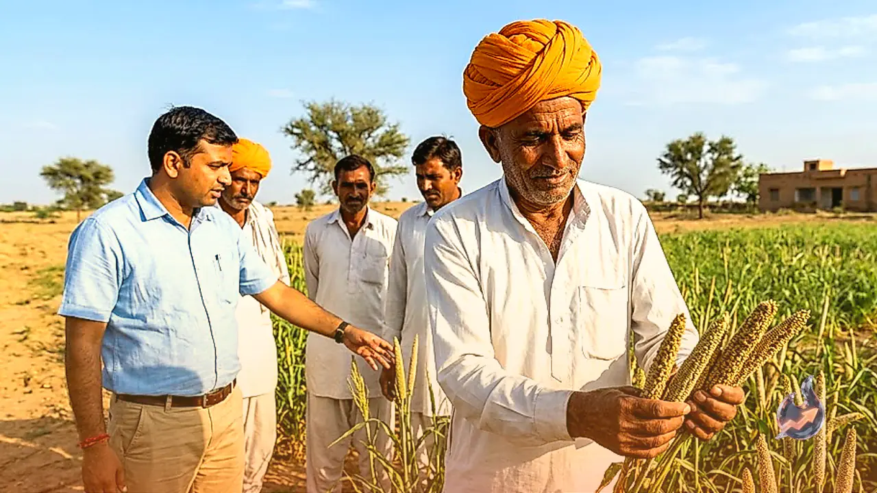 New Crop Varieties Offer Hope to Farmers in Western Rajasthan Amid Low Rainfall