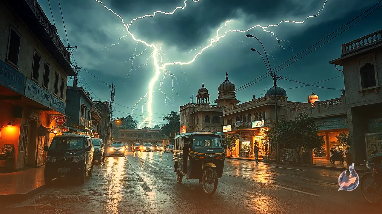 Fresh Western Disturbance to Shift Rajasthan Weather as Winds up to 50 Kmph and Showers Loom