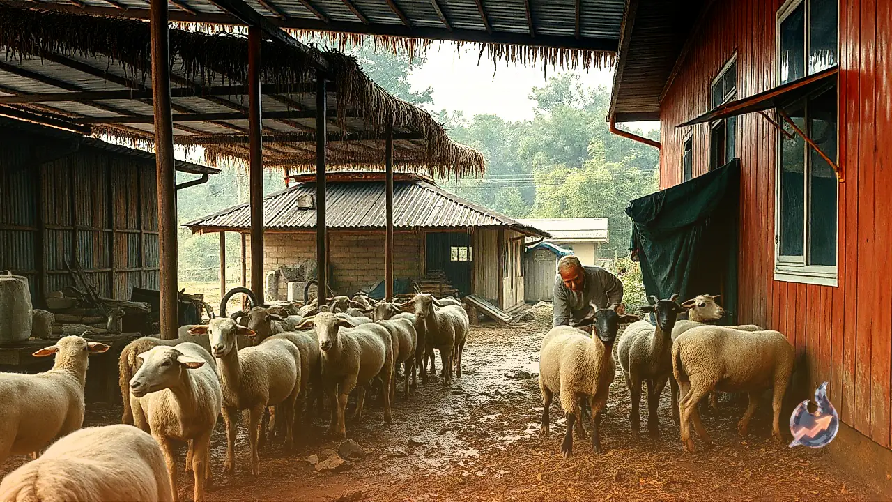 How livestock owners can protect sheep and goat wool during the monsoon season
