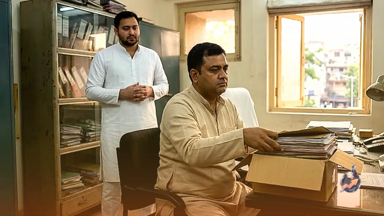 Administrative Shake-up in Patna: Tejashwi Yadav’s Secretary Pitam Kumar Transferred to Delhi
