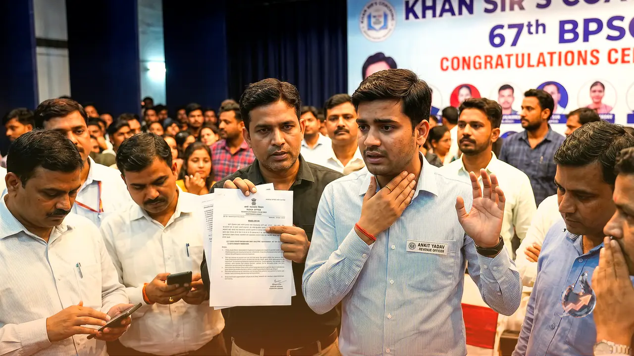 Patna: Man Honoured as a 'Revenue Officer' at Khan Sir's Coaching Turns Out to Be a Block Data Entry Operator and an Alleged Fraudster