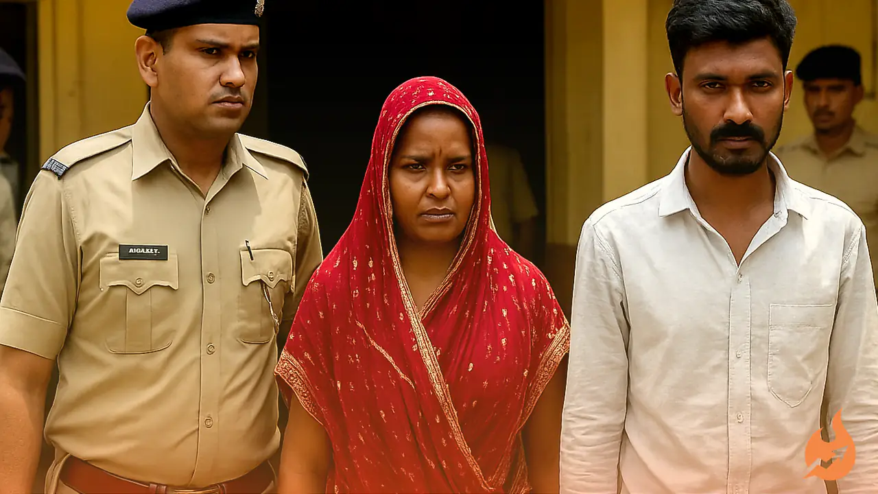 पति को चिकन राइस लाने भेजा, प्रेमी से करवाई हत्या; फिर फोन पर बोला आरोपी- 'कार्यक्रम ओके'