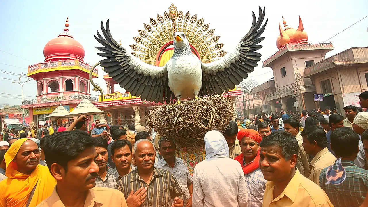 Patna Durga Puja Pandal Champions Sparrow Conservation With 1000 Nests And Artificial Birds