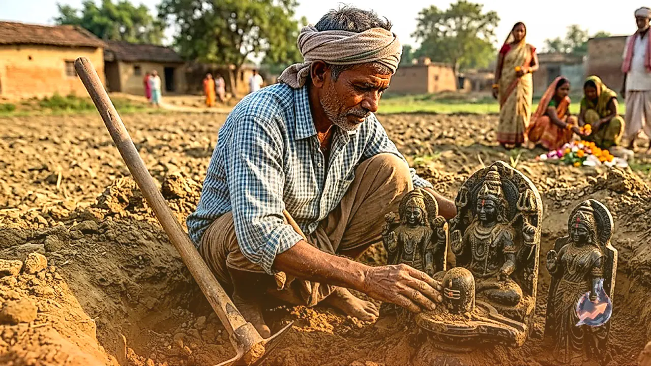 A Farmer's Spade Strikes a 1,250-Year-Old Treasure Trove in a Patna Field