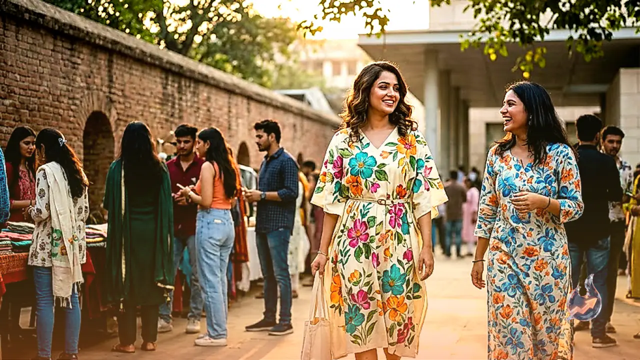 Hand Painted Floral Outfits by Artlet by Priya Captivate Gen Z Fashion Enthusiasts in Patna