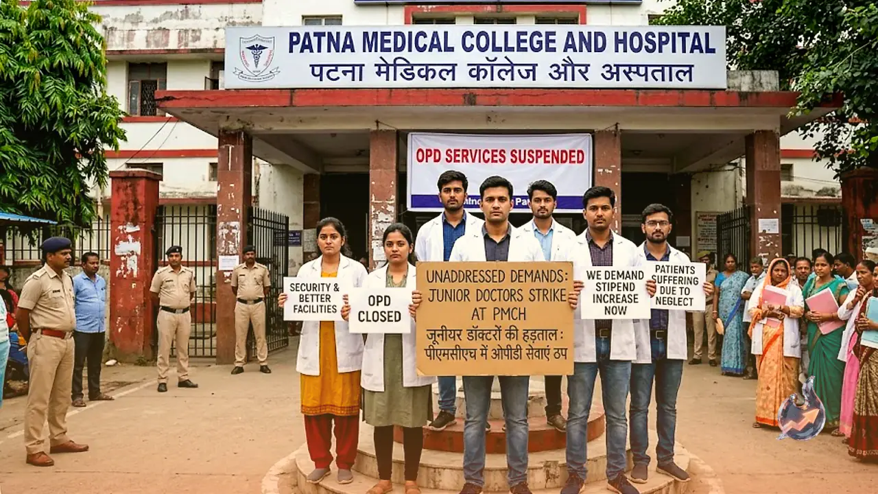 Junior Doctors' Strike Paralyses OPD Services at Patna Medical College: A Breakdown of Demands