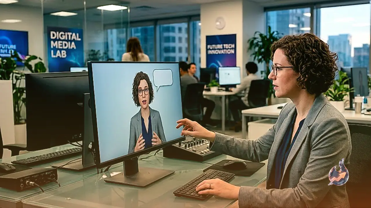 A Journalist Created An Interactive Digital Avatar Of Themselves Using Synthesia Technology