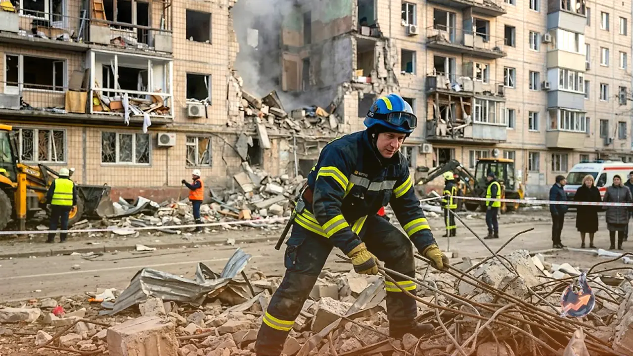 Russian Missile Barrage Overwhelms Ukraine's Depleted Air Defenses, Killing 21 in Kyiv
