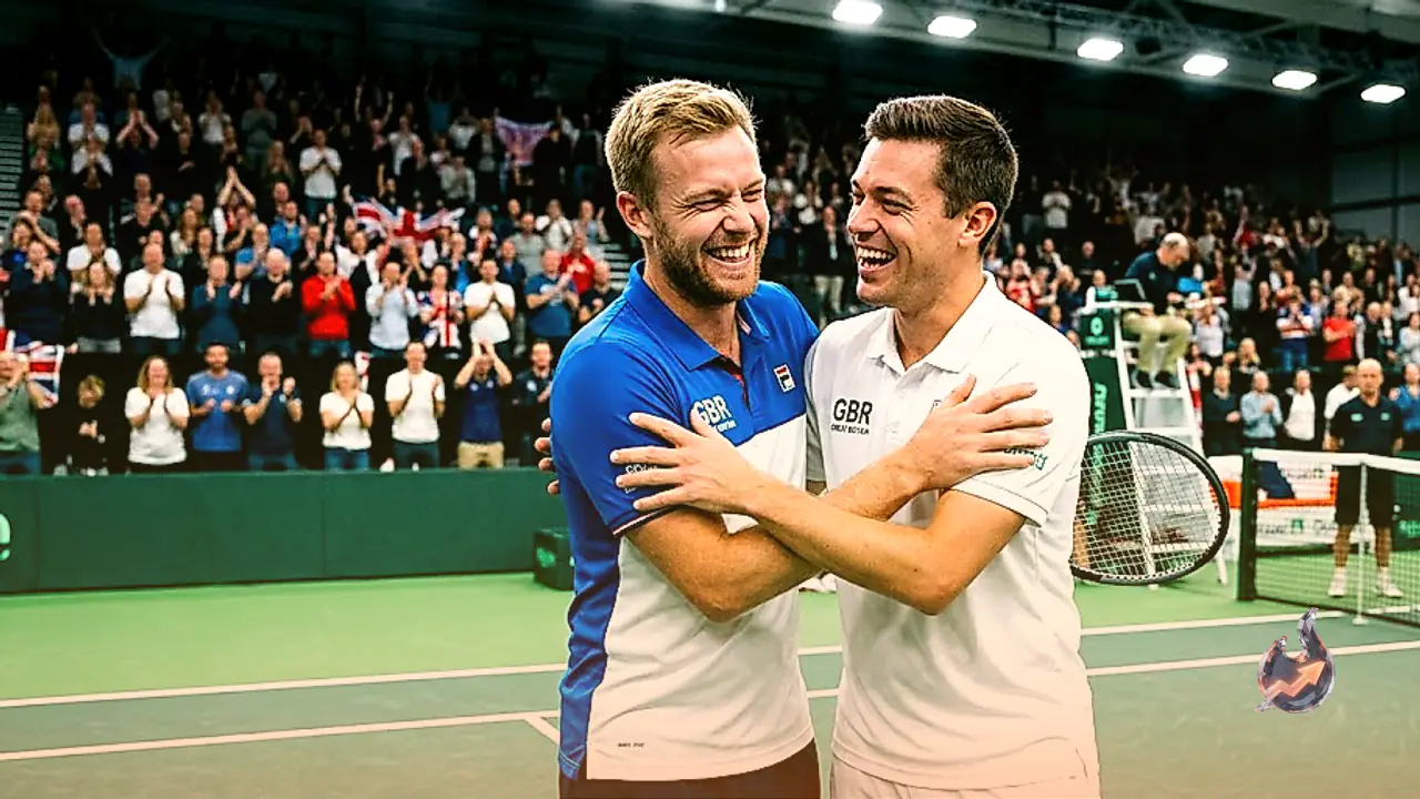 Patten and Skupski Secure Davis Cup Finals Berth for Great Britain with Decisive Doubles Victory