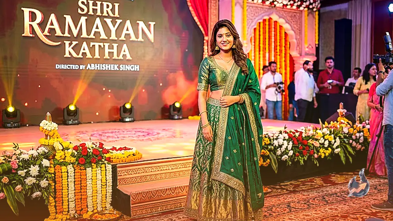 Anjali Arora Cast as Sita in Shri Ramayan Katha Directed by Abhishek Singh