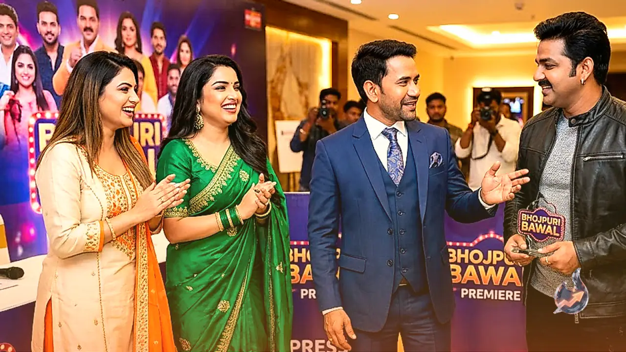 Dinesh Lal Yadav Praises Pawan Singh As Bhojpuri Bawal Premieres With Major Revelations