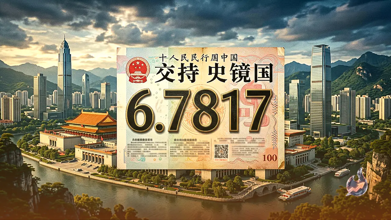 China Central Bank Adjusts Yuan Reference Rate to 6.7817 Against US Dollar