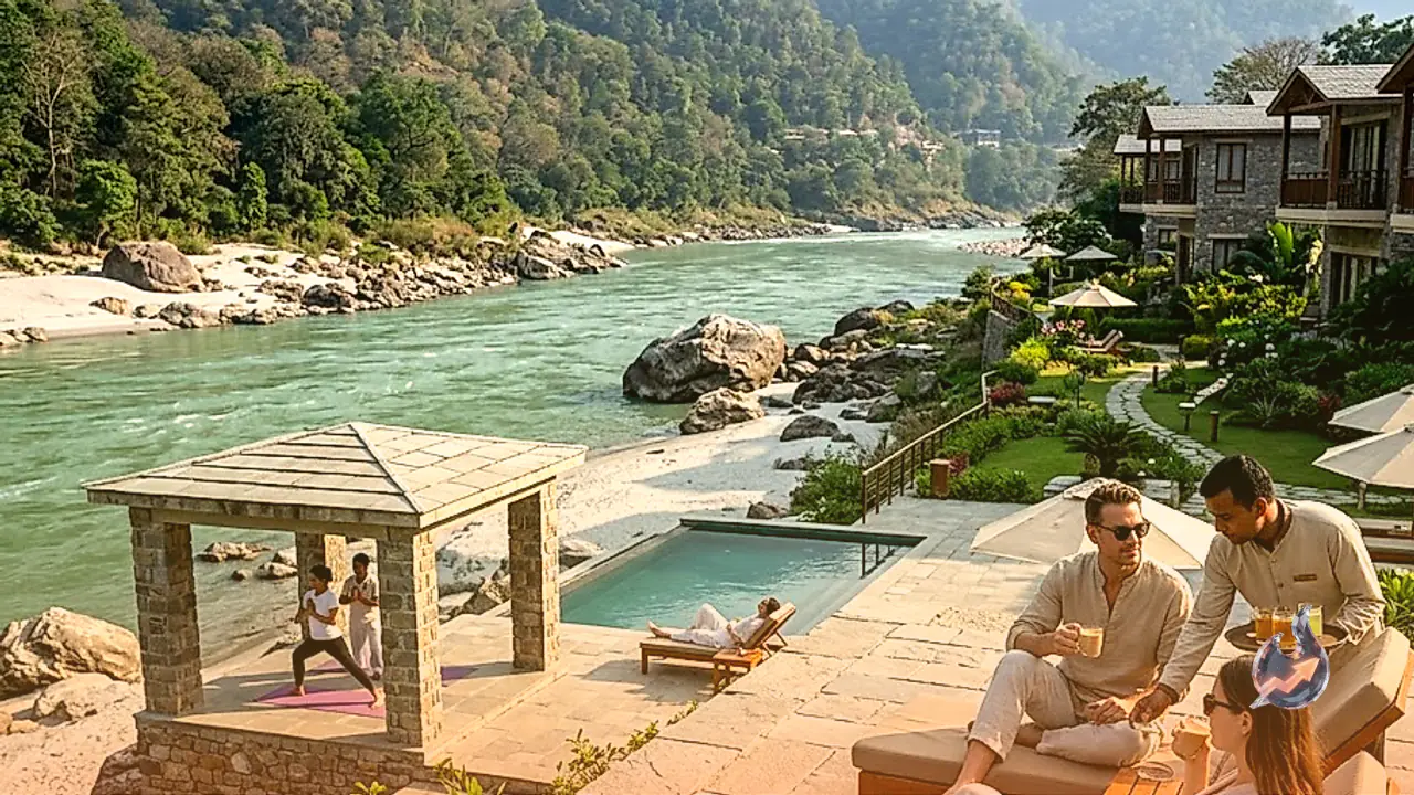 Peaceful Getaways Along the Ganga in Rishikesh: A Detailed Guide to Riverside Luxury Resorts and Room Tariffs