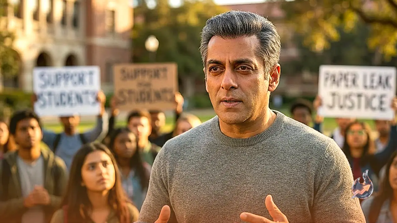 Salman Khan Backs Students Voicing Against Paper Leaks, Advises Keeping Politics Out Of The Movement