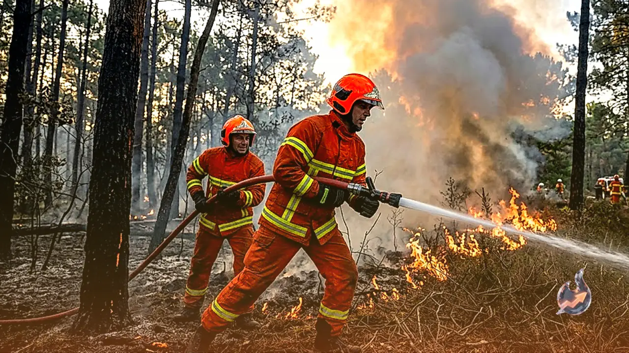 France probes possible arson as Fontainebleau forest fire enters second day near Paris
