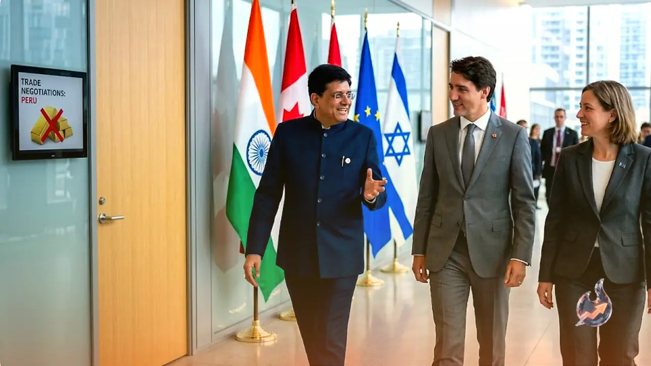 Gold Duties Stall the Peru Trade Deal Even as Goyal Pushes Canada and the EU Ahead