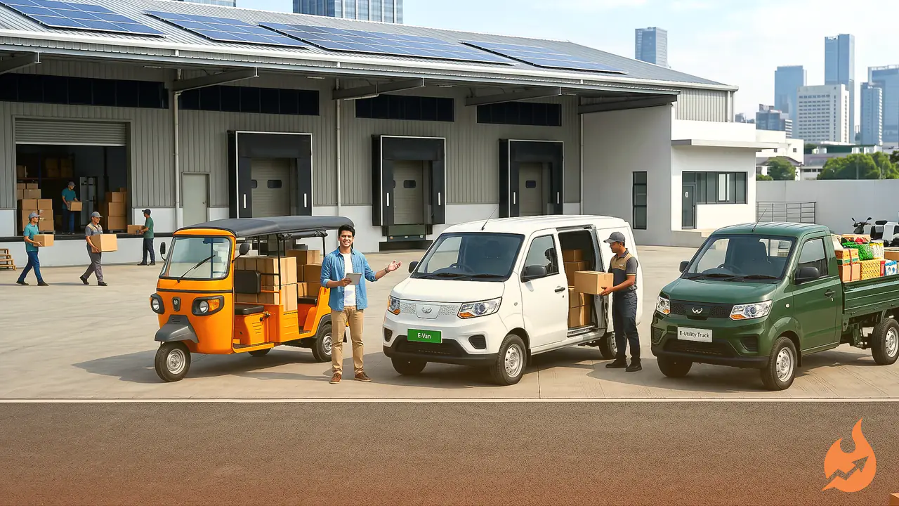 No More Fuel Headaches: 3 Electric Commercial Vehicles for Delivery Startups, Starting at Just ₹1.56 Lakh