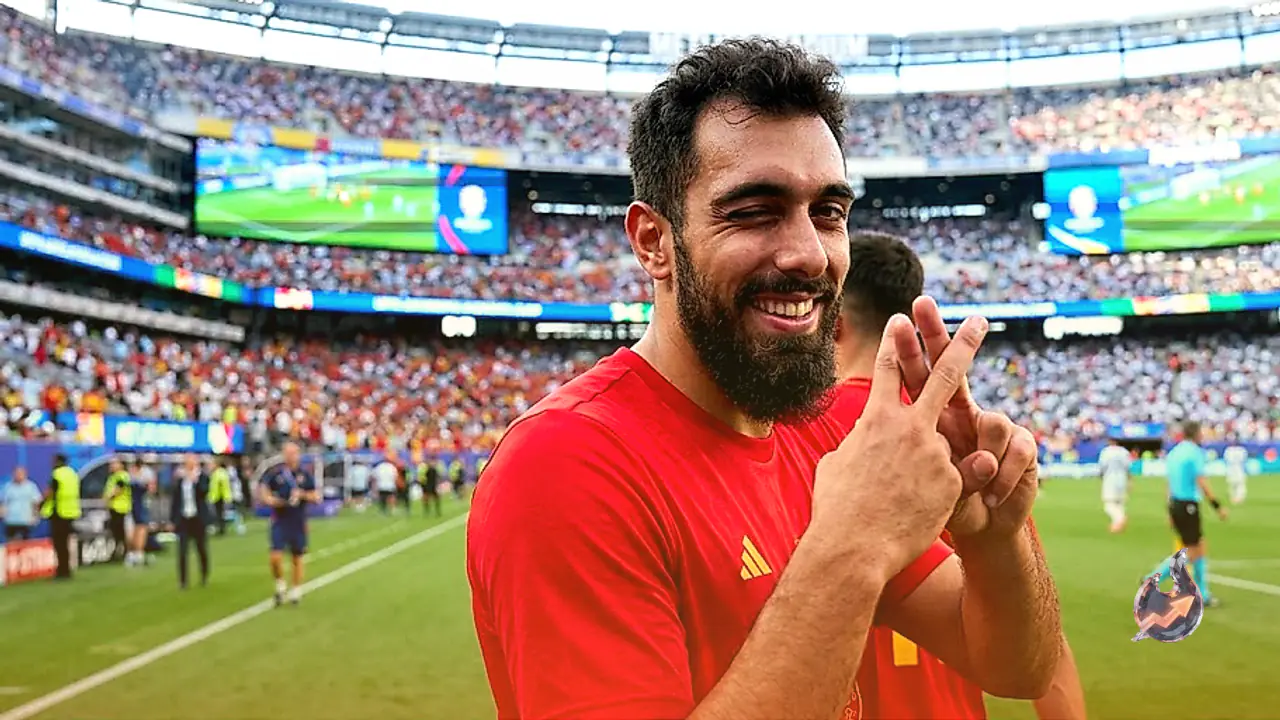 Borja Iglesias pokes fun at the idea of shaking Donald Trump's hand before the World Cup final