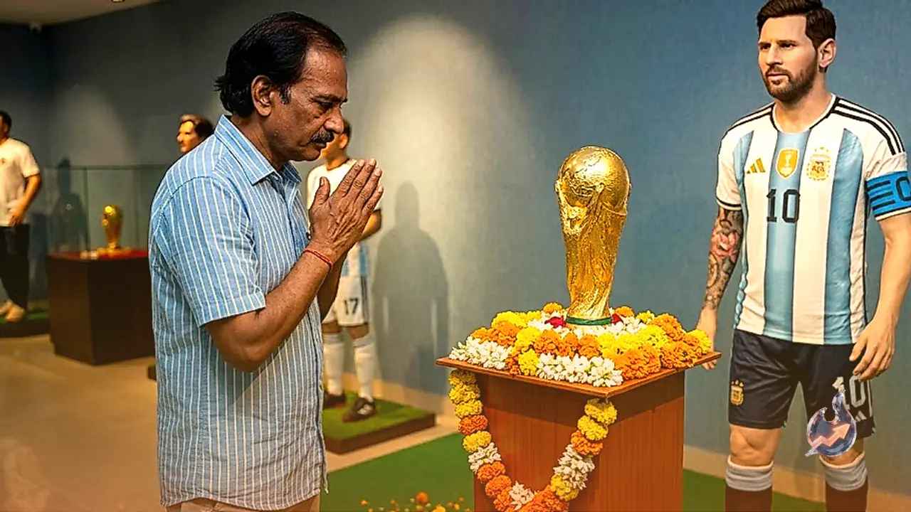 A Sculptor In West Bengal Declared Messi's Win Before The Final Even Kicked Off