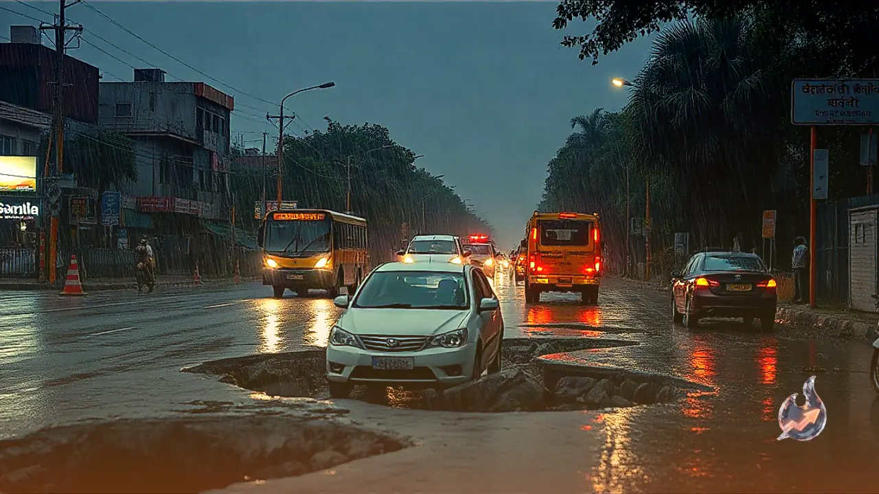 Navigating Potholes in the Rain Can Damage Your Spine, Warns Neurosurgeon