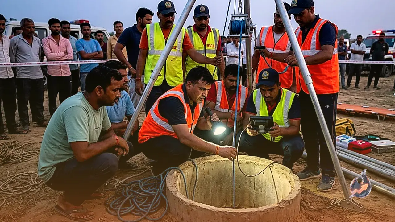 फरीदाबाद में बड़ा हादसा, खेलते-कूदते 200 फीट गहरे बोरवेल में गिरी ढाई साल की बच्ची