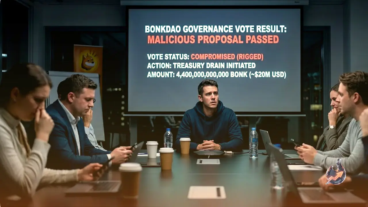 Rigged Governance Vote Empties $20 Million From Bonk's Treasury on Solana