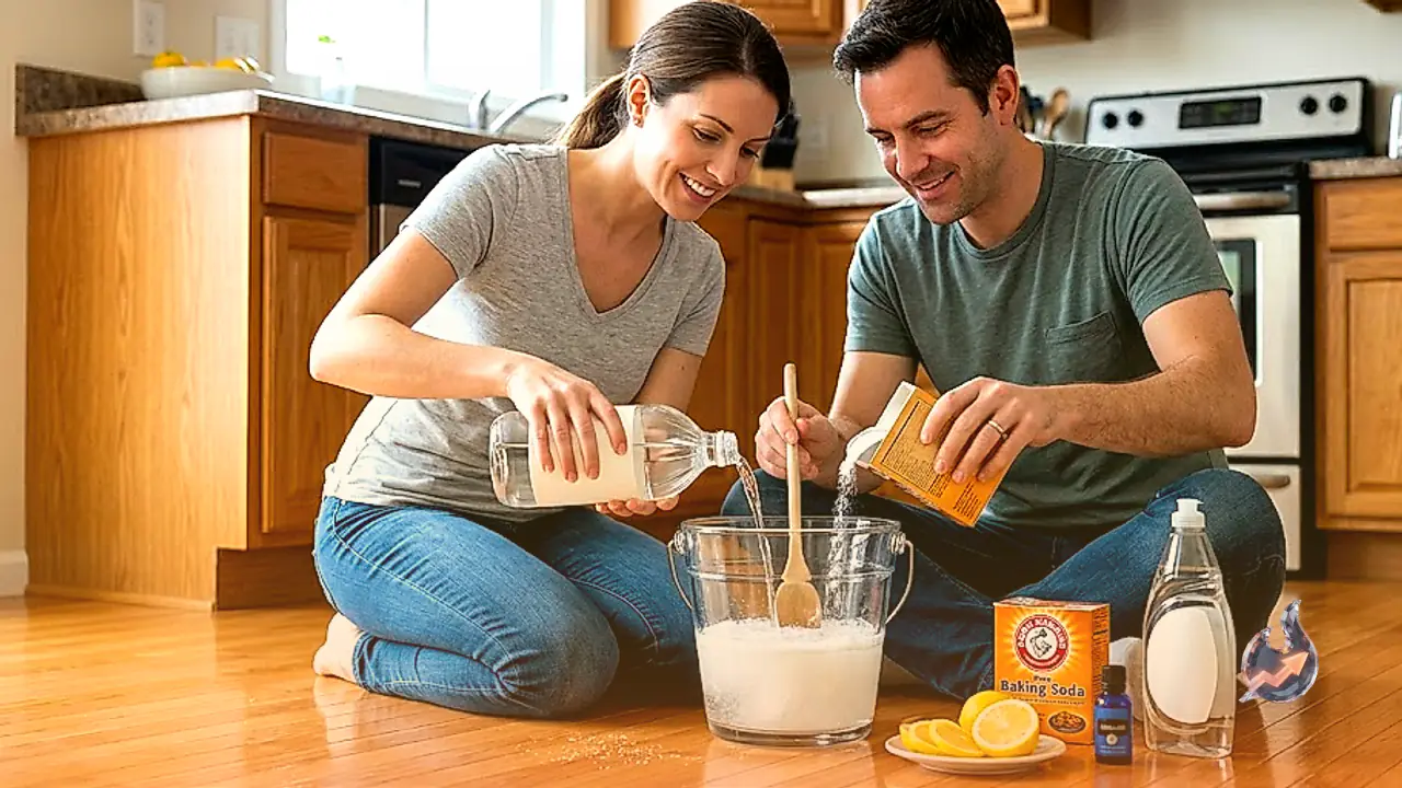 Dull Floors? Mix These 5 Household Ingredients Into Your Cleaning Water For A Sparkling Home