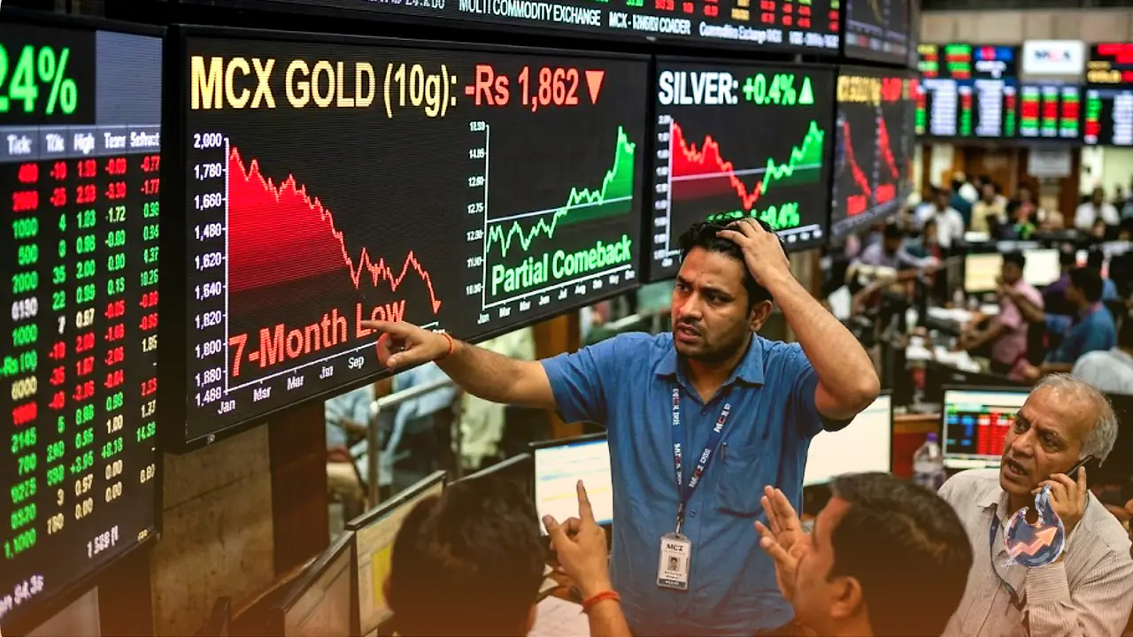 फेड के सख्त रुख से सोना धड़ाम, MCX पर 1,862 रुपये टूटा, चांदी ने की हल्की वापसी