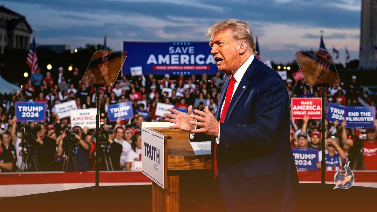 Trump Takes Aim at Senate Republicans Over Filibuster, Warns He Could Be the Last Republican President Ever Elected