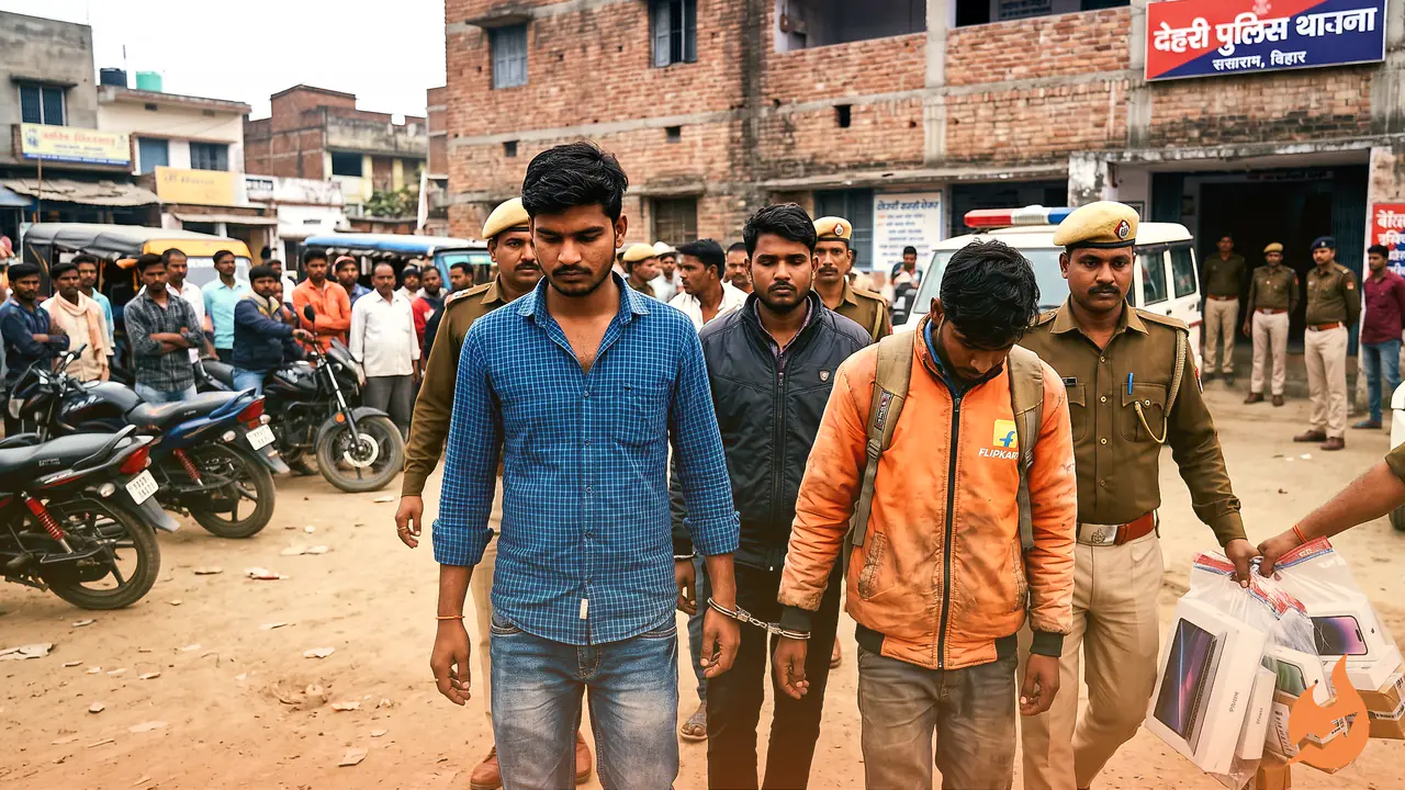 Ordering Costly Gadgets, Returning Fakes: Five Men Bust Flipkart Return Racket in Sasaram, Delivery Boy Was In On It